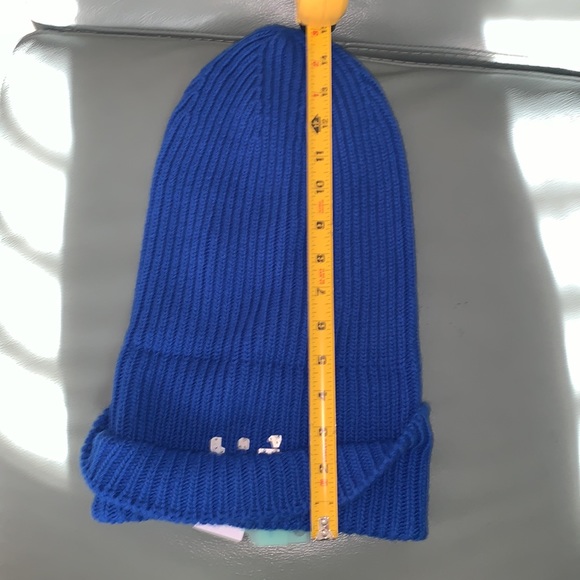 Off-White Logo Rib Wool Beanie - Picture 5 of 9
